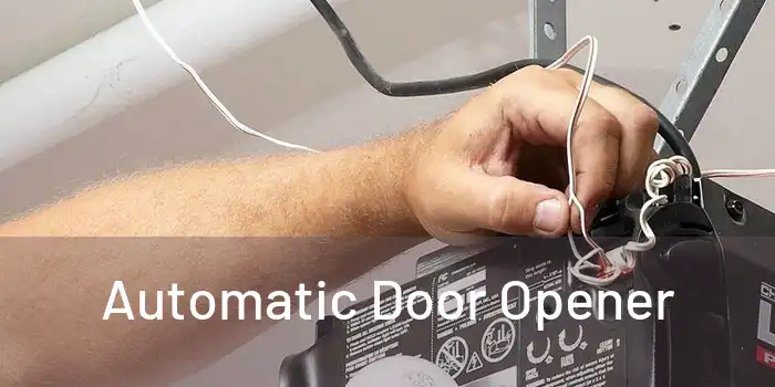  Automatic Door Opener 