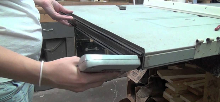 damaged steel door repair Campbell